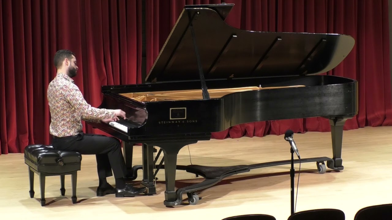 Still from the recording: Debussy — Reflets dans l'eau